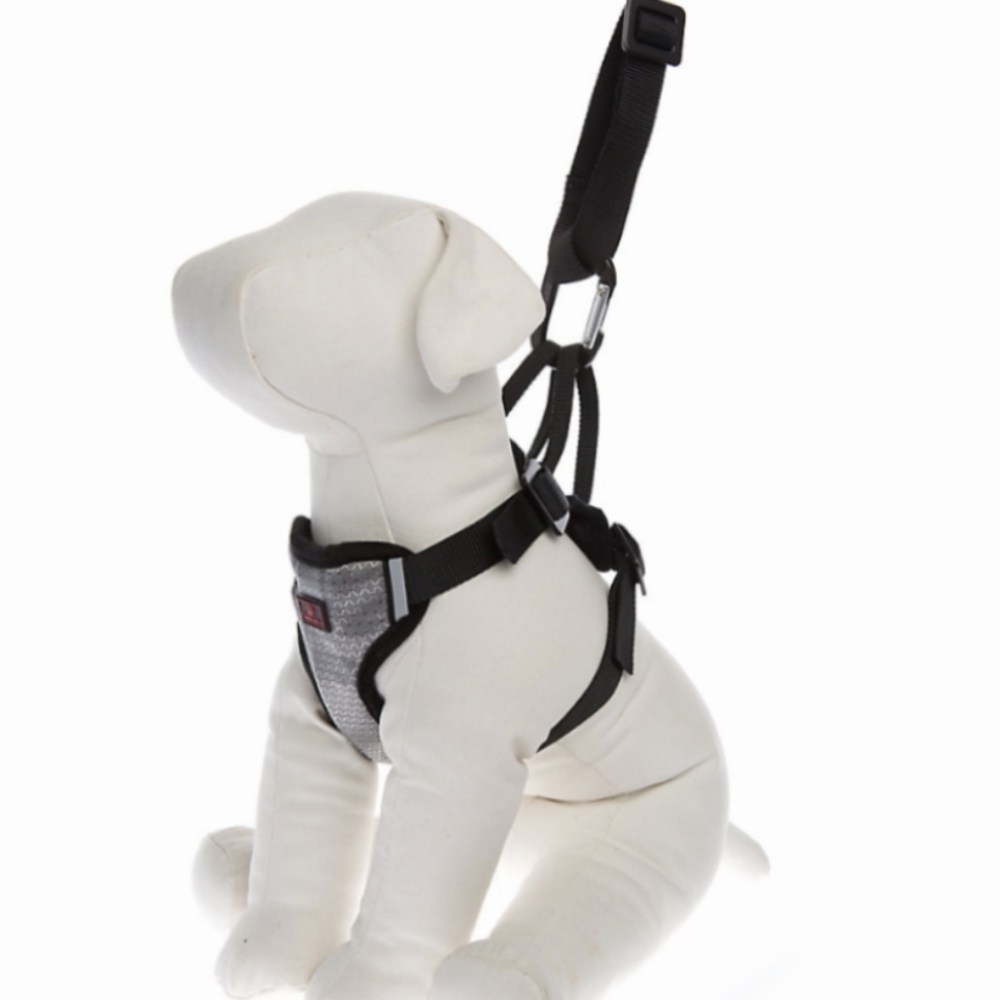 Dog car seatbelt harness, walking harness, padded, size small NWOT